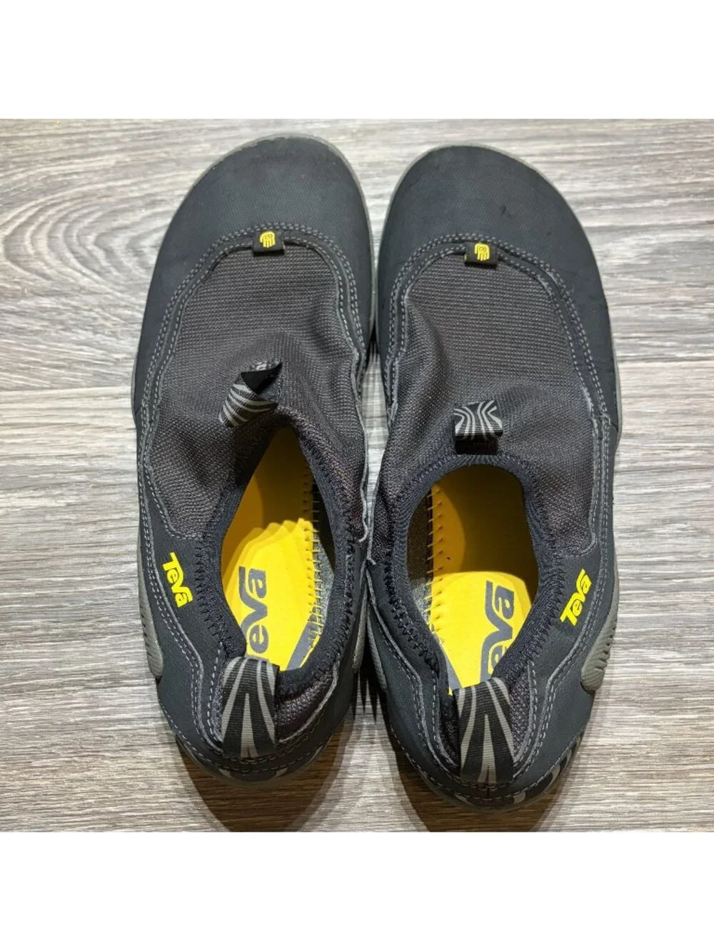 Teva Nilch Mens 11 Hybrid Water Shoes Black Lightweight Quick Dry Mesh Slip On
